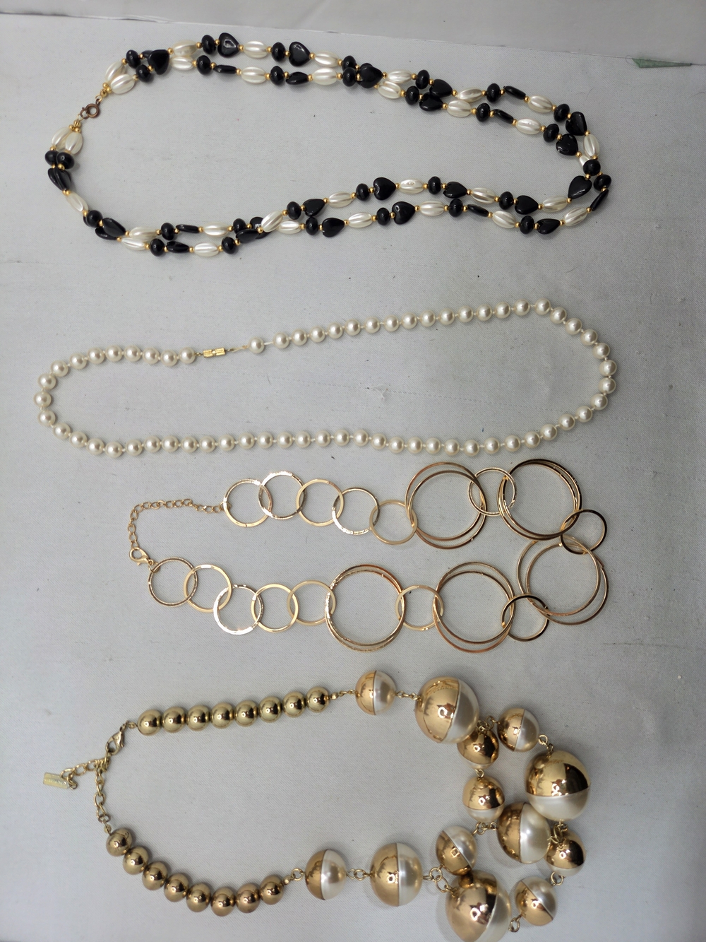 HUGE ​52pc Vintage & Modern Jewelry Lot CHICO'S TALBOTS ANNE KLEIN Necklaces Ear - Picture 13 of 15